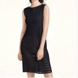 WOLFORD BLACK CASUAL LAZERCUT SLEEVLESS DRESS SIZE XS-S